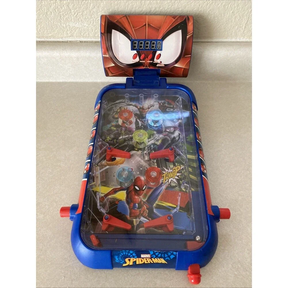 Lexibook Spider-Man Table Electronic Pinball Action Game With Lights!